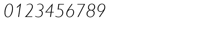 Gill Sans Light Italic Alt fig 1 Font OTHER CHARS