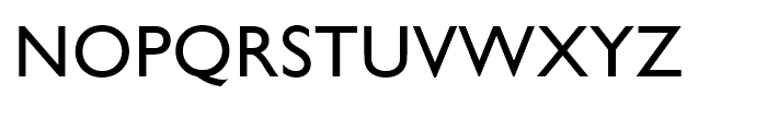 Gill Sans WGL Regular Alt One Font UPPERCASE