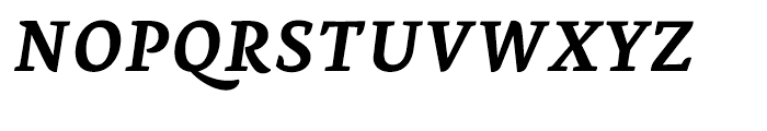 Ginkgo Bold Italic Font UPPERCASE