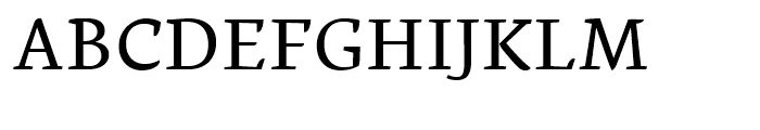 Ginkgo Regular Font UPPERCASE