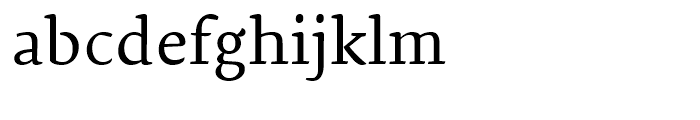 Ginkgo Regular Font LOWERCASE