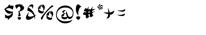 Ginko Regular Font OTHER CHARS