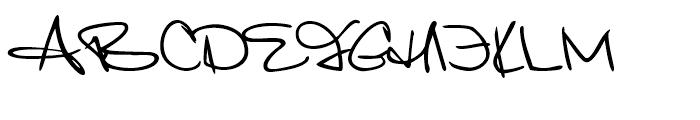 Giovanna Handwriting Regular Font UPPERCASE