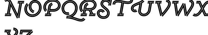 Gist Extrabold Font UPPERCASE