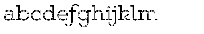 Gist Upright Light Font LOWERCASE
