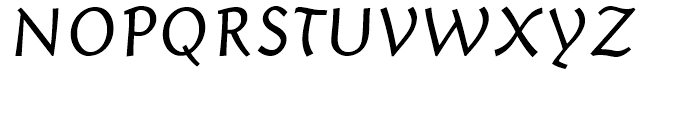 Giureska Italic Font UPPERCASE