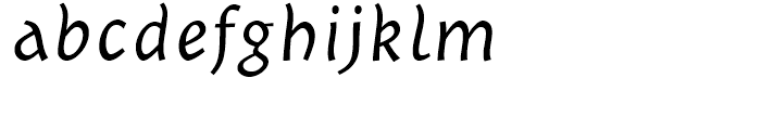 Giureska Italic Font LOWERCASE