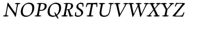 Givens Antiqua Italic Font UPPERCASE