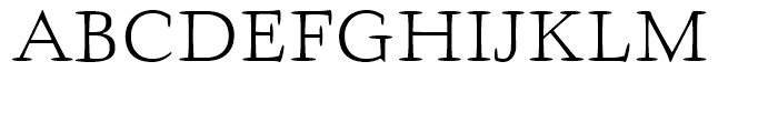 Givens Antiqua Light Font UPPERCASE