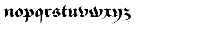 Givry Regular Font LOWERCASE
