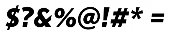 Gibbs Medium Bold Italic Font OTHER CHARS