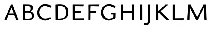 Gilman Sans Regular Font UPPERCASE
