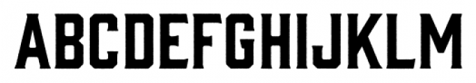 Gin Rough Font LOWERCASE