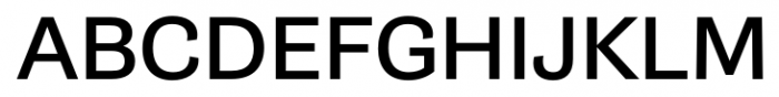 Gira Sans Regular Font UPPERCASE