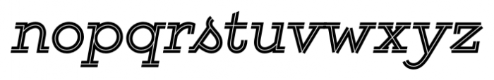 Gist Bold Font LOWERCASE