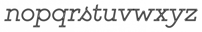 Gist Light Font LOWERCASE