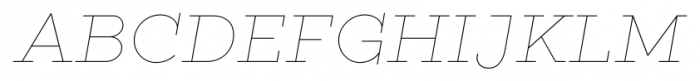 Gist Line Regular Font UPPERCASE