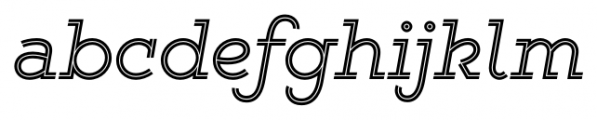 Gist Regular Font LOWERCASE