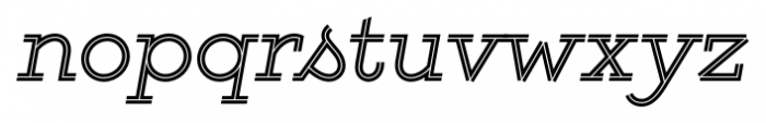 Gist Regular Font LOWERCASE