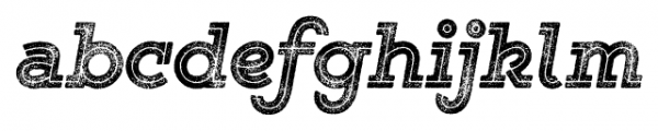 Gist Rough Black Two Font LOWERCASE