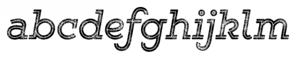 Gist Rough Bold Two Font LOWERCASE