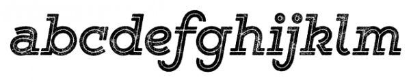 Gist Rough Exbold Font LOWERCASE
