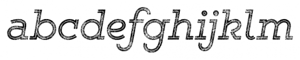 Gist Rough Regular Two Font LOWERCASE