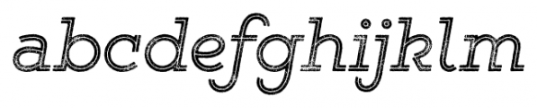 Gist Rough Regular Font LOWERCASE