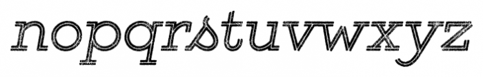 Gist Rough Regular Font LOWERCASE