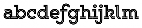 Gist Upright Extrabold Font LOWERCASE