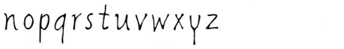 Giacometti Pro Letter Regular Font LOWERCASE