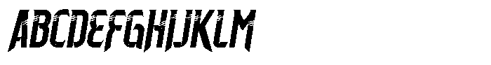 Giallorossi Claw Inline Italic Font UPPERCASE