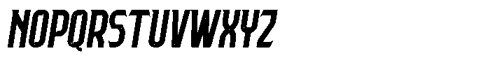 Giallorossi Claw Inline Italic Font LOWERCASE