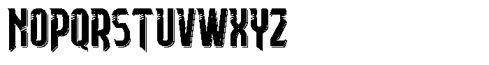 Giallorossi Claw Shadow Inline Font UPPERCASE