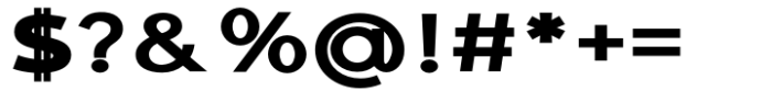 Giane Gothic sans Black Expanded Font OTHER CHARS