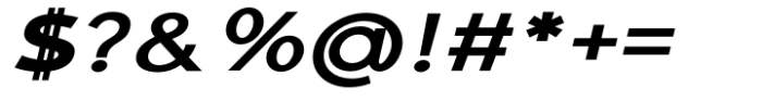 Giane Gothic sans Extra Bold Italic Expanded Font OTHER CHARS