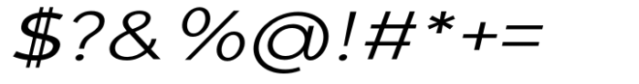 Giane Gothic sans Italic Expanded Font OTHER CHARS
