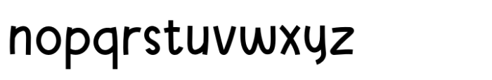 Giangu Regular Font LOWERCASE