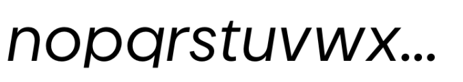 Gianis Italic Font LOWERCASE