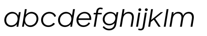 Gianis Light Italic Font LOWERCASE