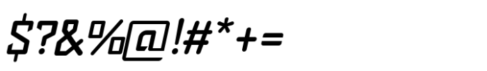 Gianmani Fillet Italic Font OTHER CHARS