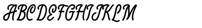 Gianpaolo Palmeri Script Font UPPERCASE