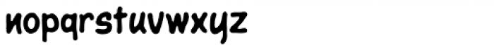 Giant Sized Spectacular Std BB Font LOWERCASE