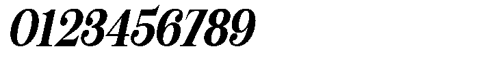Giantrick Black Condensed Slanted Font OTHER CHARS