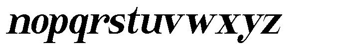 Giantrick Black Condensed Slanted Font LOWERCASE