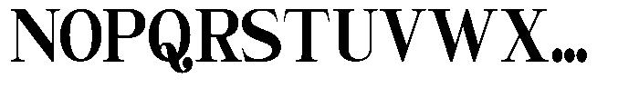 Giantrick Black Condensed Font UPPERCASE