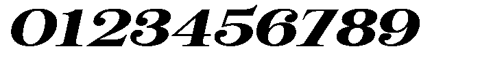 Giantrick Black Expanded Slanted Font OTHER CHARS