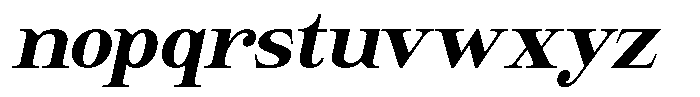 Giantrick Black Semi Condensed Slanted Font LOWERCASE