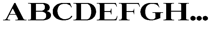 Giantrick Black Semi Expanded Font UPPERCASE