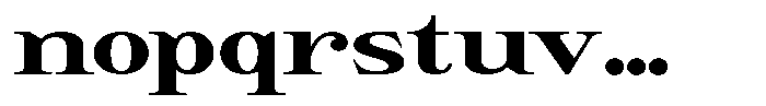 Giantrick Black Semi Expanded Font LOWERCASE